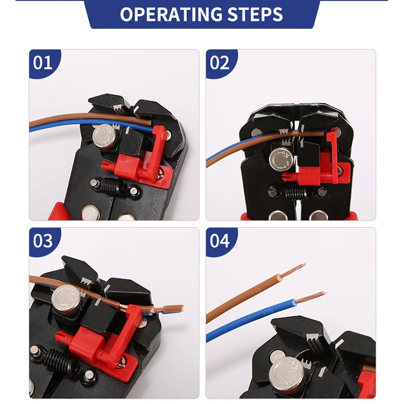 Automatic Wire Stripper, Cutter & Crimping Pliers - product image 6