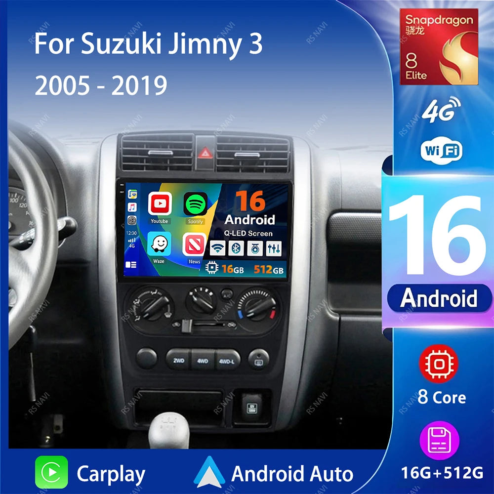 Suzuki Jimny JB43 Android CarPlay head unit