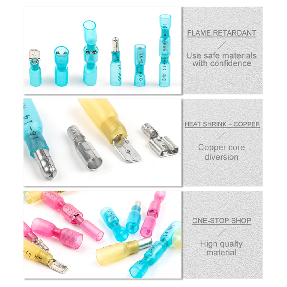 Heat Shrink Spade & Bullet Terminal Kit product view 6