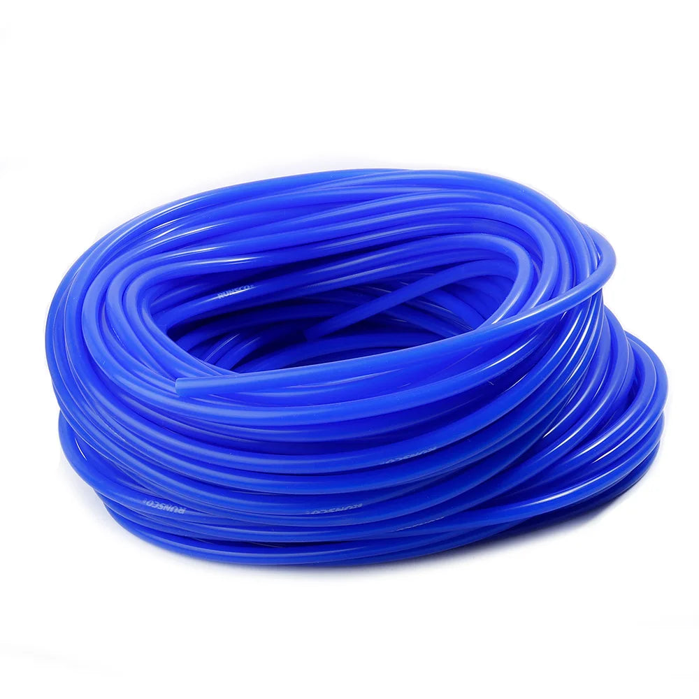 Blue/Red/Black Inner Diameter 3mm, 4mm, 5mm, 6mm, 8mm Car Vacuum Silicone Hose Auto Racing Intercooler Line Pipe Tube 1.5 Meter Tuck's Performance