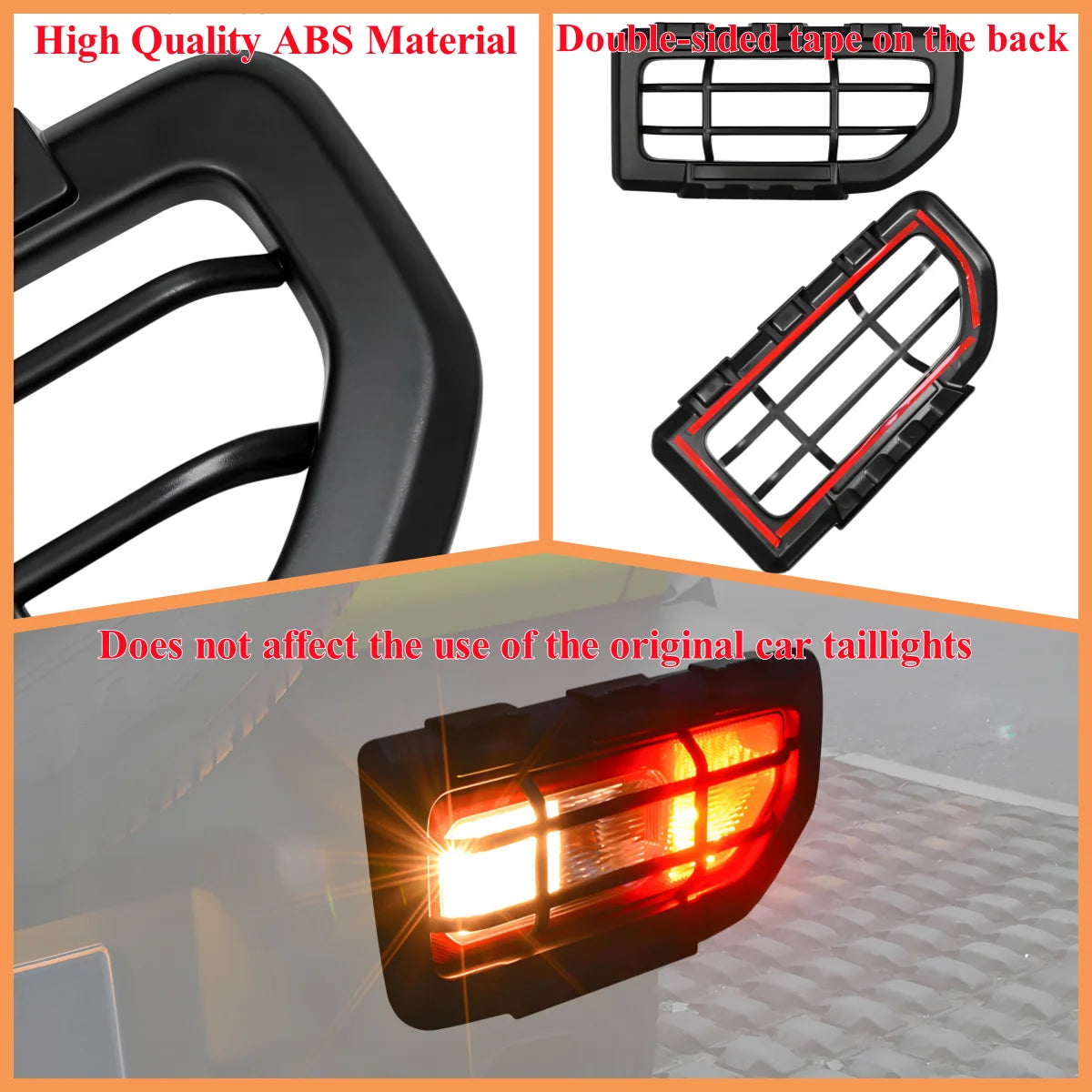 Car Front Fog Light Protection Headlight Rear Tail Light Lamp Cover for Suzuki Jimny JB74 2019-2025 Exterior Accessories ABS Tuck's Performance