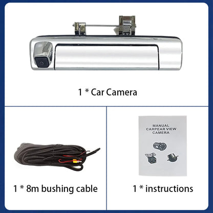 Reverse camera showing reversing guide lines on screen