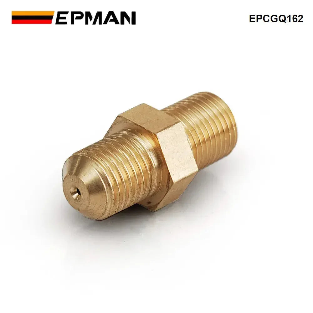 EPMAN M11X1.0 To AN4  Oil Restrictor Adpter Fitting For GT28/GT30/GT35R Ball Bearing Turbo EPCGQ162 Tuck's Performance