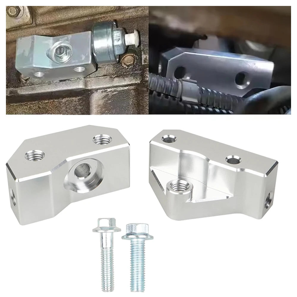 Knock Sensor and Hardnesses Relocation Bracket Kit for GM LS Gen III Engines LS1 LM7 LR4 LQ4 LS6 L59 LQ9 LM4, 551216-KN30 Tuck's Performance