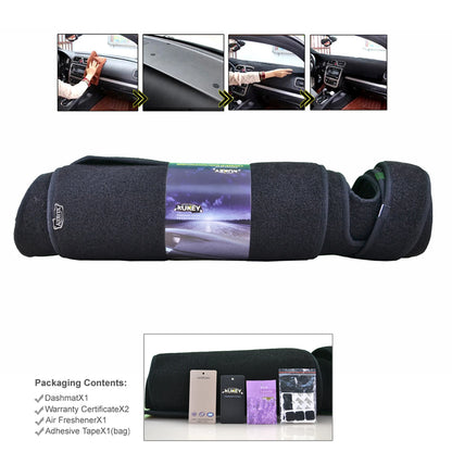 Xukey For Mitsubishi Triton L200 MQ MR 2016 - 2020 GLX+ GLS GLR Dashmat Dashboard Cover Dash Cover Mat Pad Sun Shade Carpet 2017 Tuck's Performance