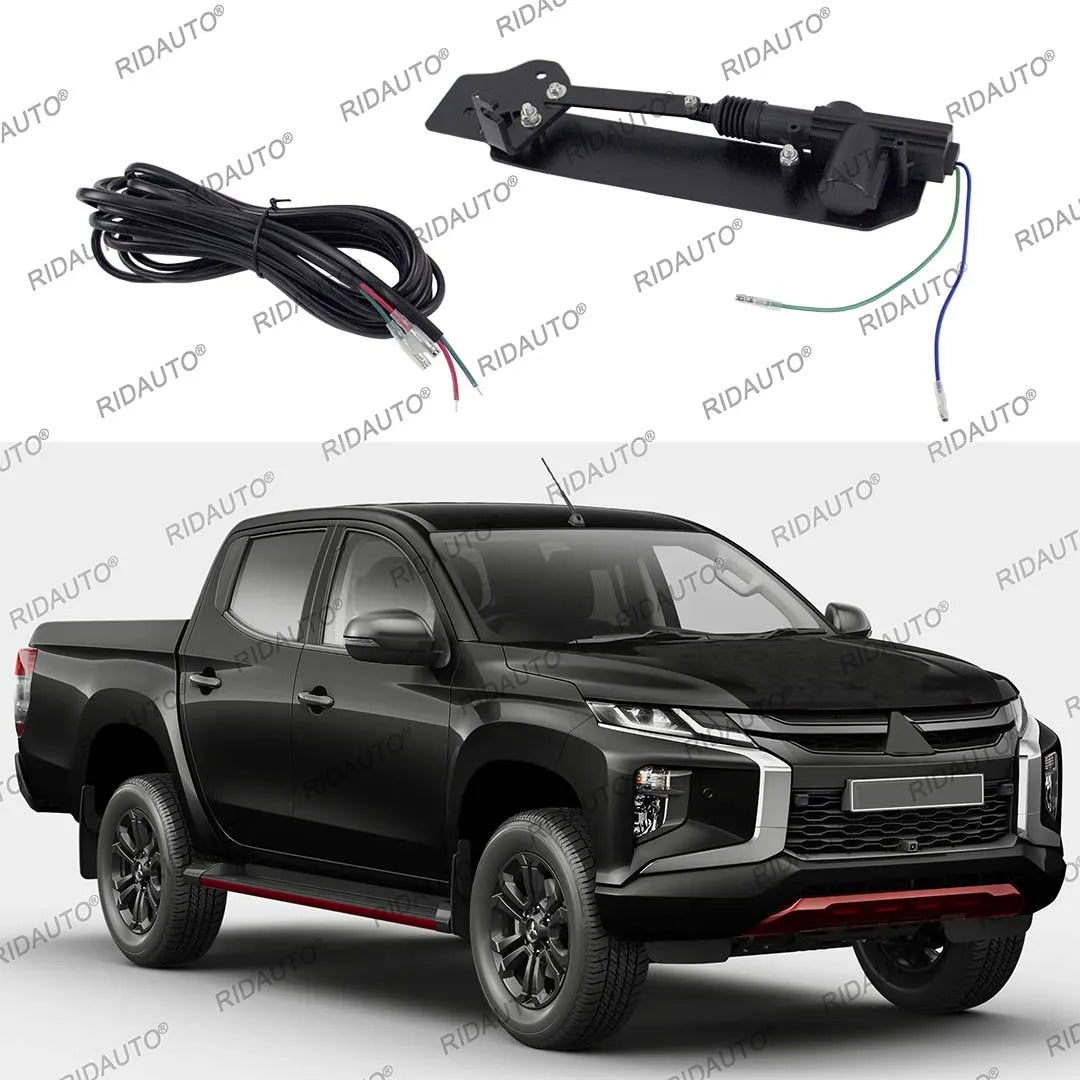 Tail Gate Central Lock Kit Pop Lock Unlock Rear Gate Door Security Electric Lock For Triton L200 2019-2022 Tail Lock Accessories Tuck's Performance