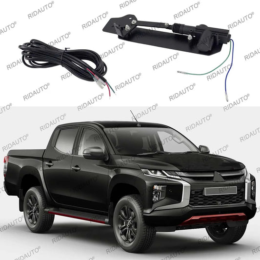 Tail Gate Central Lock Kit Pop Lock Unlock Rear Gate Door Security Electric Lock For Triton L200 2019-2022 Tail Lock Accessories Tuck's Performance