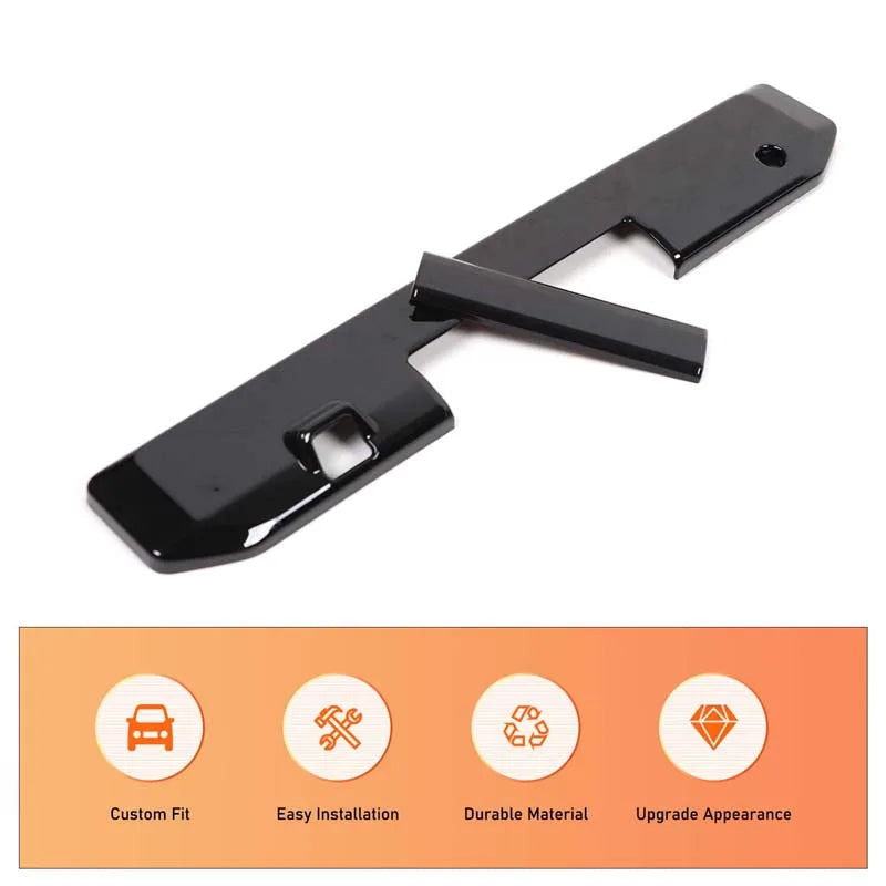 For Mitsubishi Triton L200 2024-2026 ABS Car Rear Tailgate Handle Frame Cover Trim Decoration Sticker Auto External Accessories Tuck's Performance