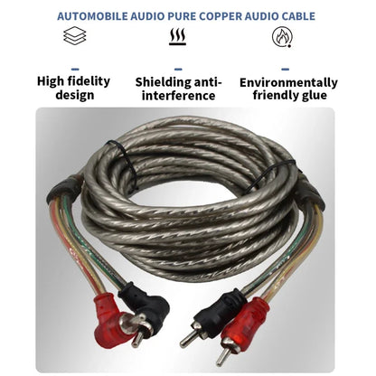 5m RCA Car Audio Signal Cable - product image 2