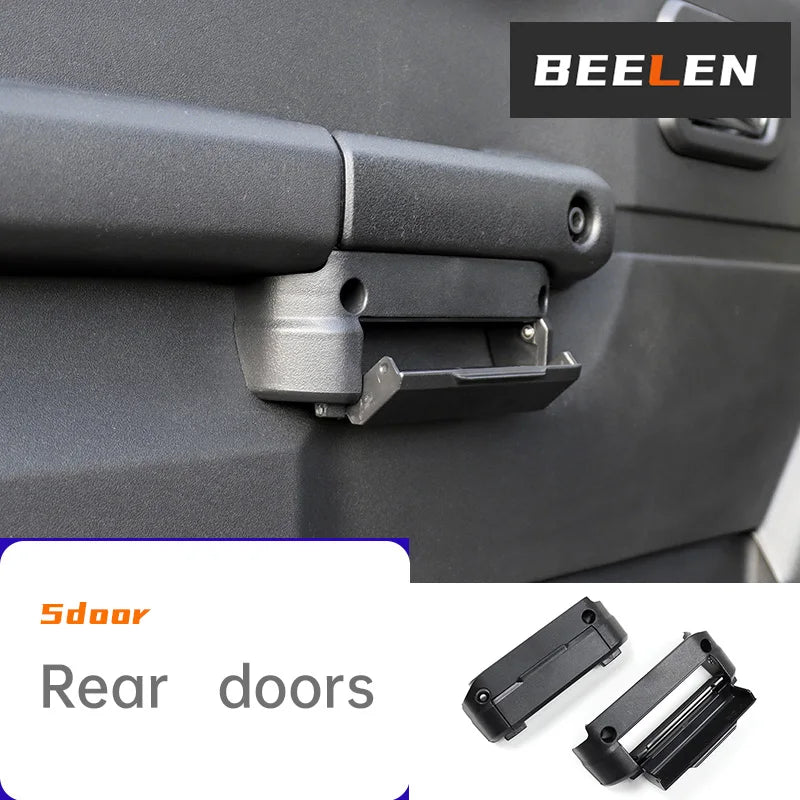 Car Front Rear Door Handle Storage Box Organizer Tray For 2019-2025 3 Door 5Door Suzuki Jimny JB74 JB64 Interior Accessories Tuck's Performance