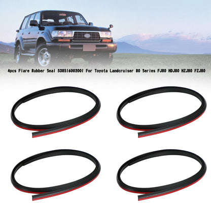 LandCruiser 80 flare rubber seals