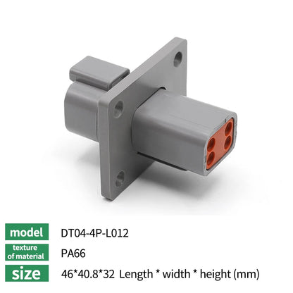10/50/100 Sets Deutsch DTM/DT/DTP/DTF Automobile Connector Plug&Socket Male&Female Terminal DTM04-2/3/4/6/8/12 DTM06-2/3/4/6/8S Tuck's Performance