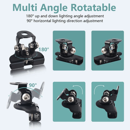 Universal LED Work Light Hood Mount Brackets - Pair image 4
