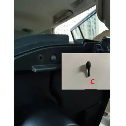 Non-slip console mat for LandCruiser 100 Series and Lexus LX470