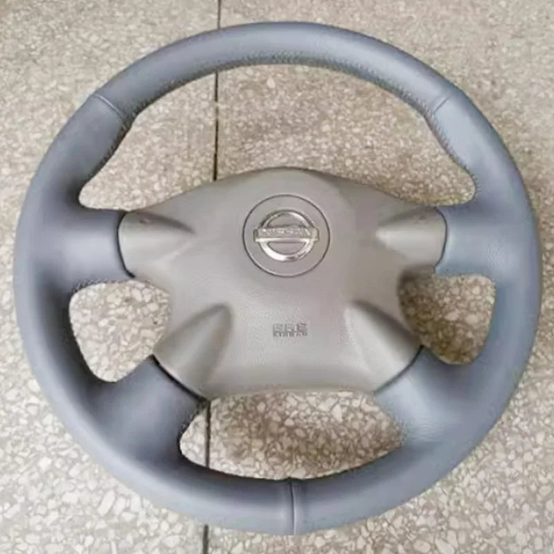 customized DIY Full coverage Steering Wheel Cover Accessorie for Nissan navara d22 1999 2000 2001 Almera N16 X-Trail Samsung SM3 Tuck's Performance