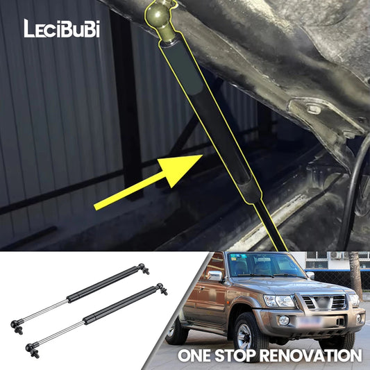 Nissan Patrol GU bonnet gas struts