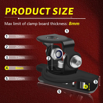 LED Work Light Hood Mount Brackets Pair product image 2