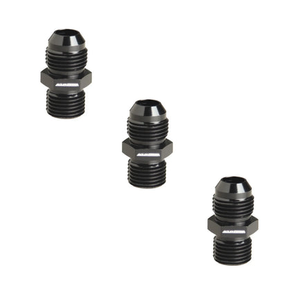AN4 AN6 AN8 AN10 AN12 Male To 1/8" 1/4" 3/8" 1/2" 3/4" BSP BSPP Straight Adapter Tuck's Performance