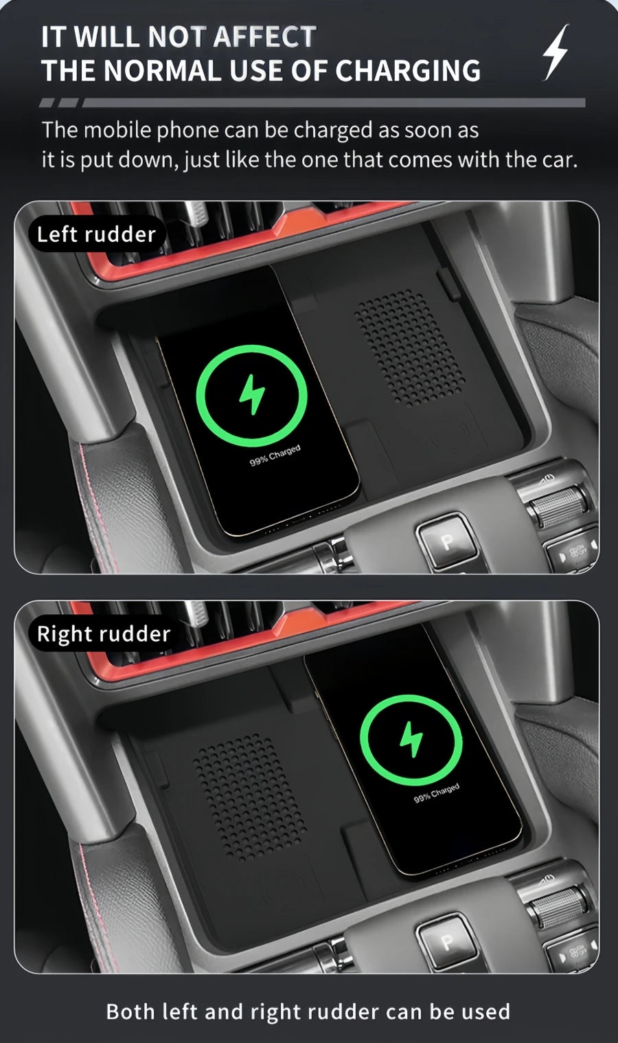Shark 6 non-slip charger mat