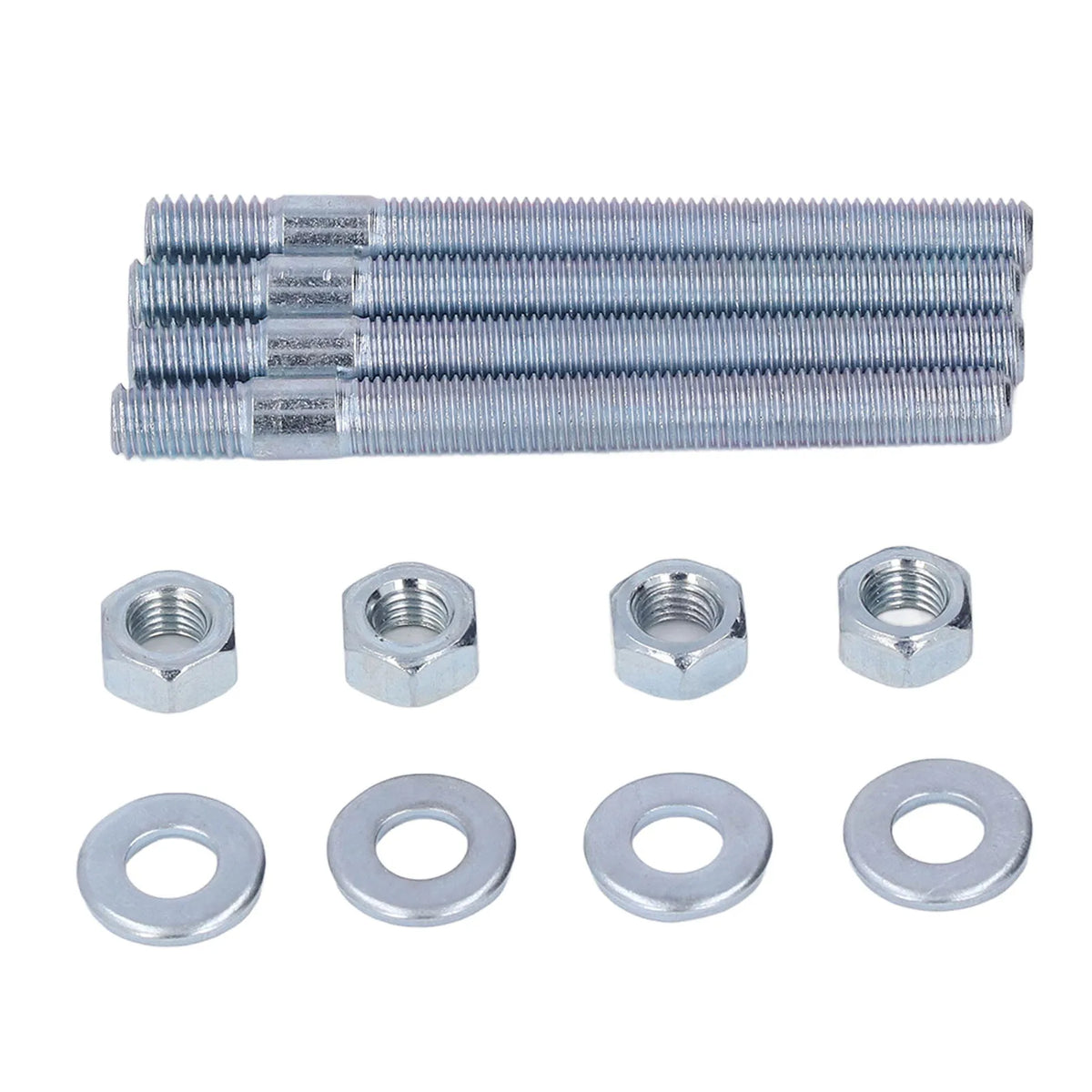 3.5in Carburetor Studs Set Metal Carb Mounting Stud Kit with Spacers for 5/16in Threads Intake Manifold new Tuck's Performance