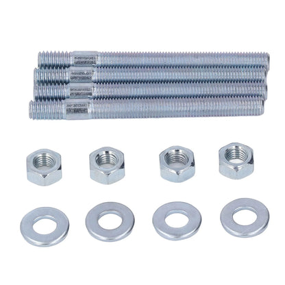 3.5in Carburetor Studs Set Metal Carb Mounting Stud Kit with Spacers for 5/16in Threads Intake Manifold new Tuck's Performance