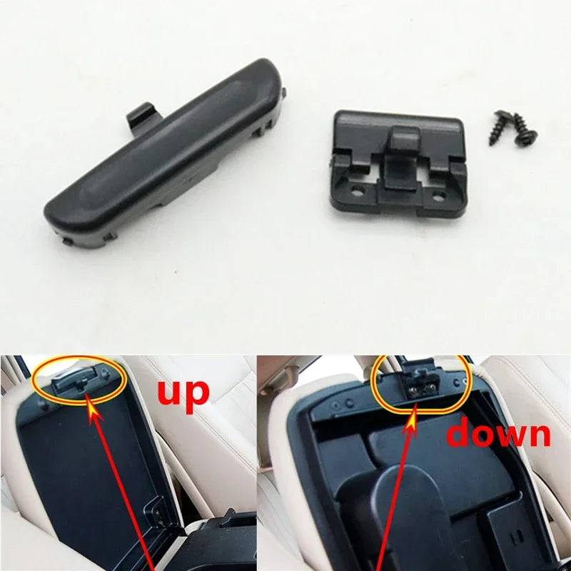 Console armrest latch handle for LandCruiser 100 Series