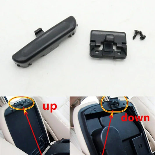 Console armrest latch handle for LandCruiser 100 Series