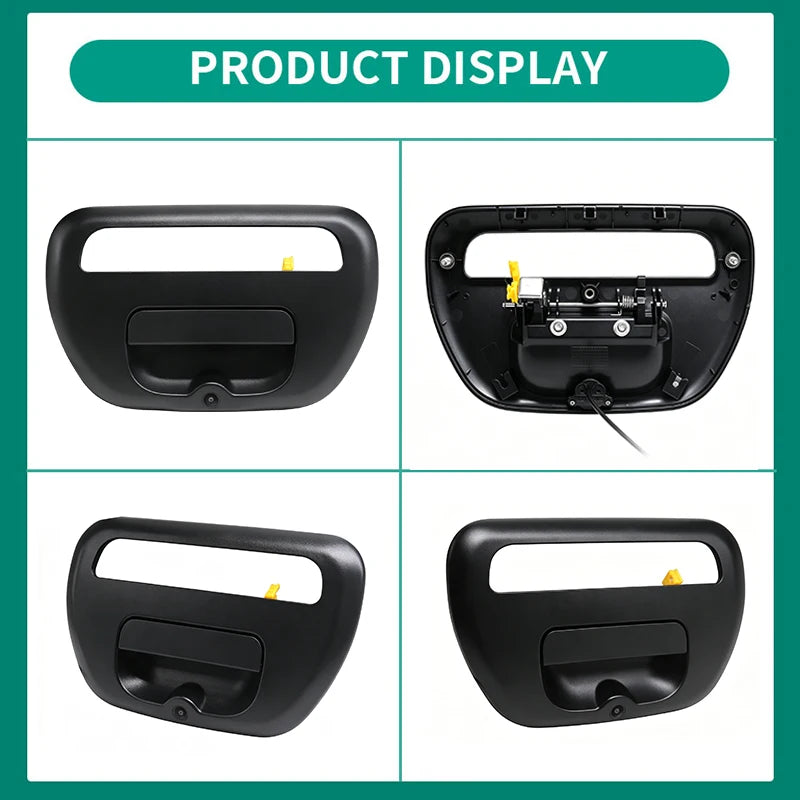 AHD 170° Pickup Tailgate Handle Camera Black For Mitsubishi-Triton L200 2005-2015 5716A031XA Car Rear View Backup Camera Tuck's Performance