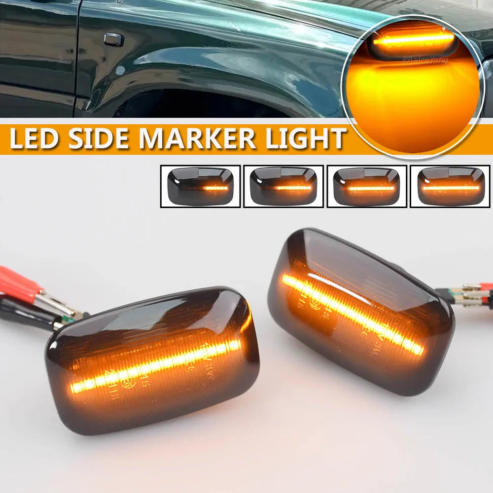 LandCruiser dynamic LED guard indicators