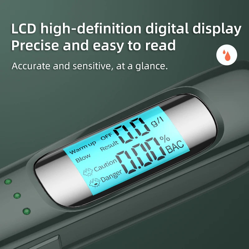 Portable Digital Breath Alcohol Tester with LCD Display - product image 6