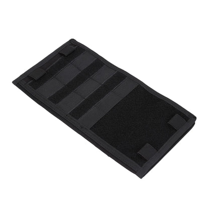 Full MOLLE sun visor panel in black