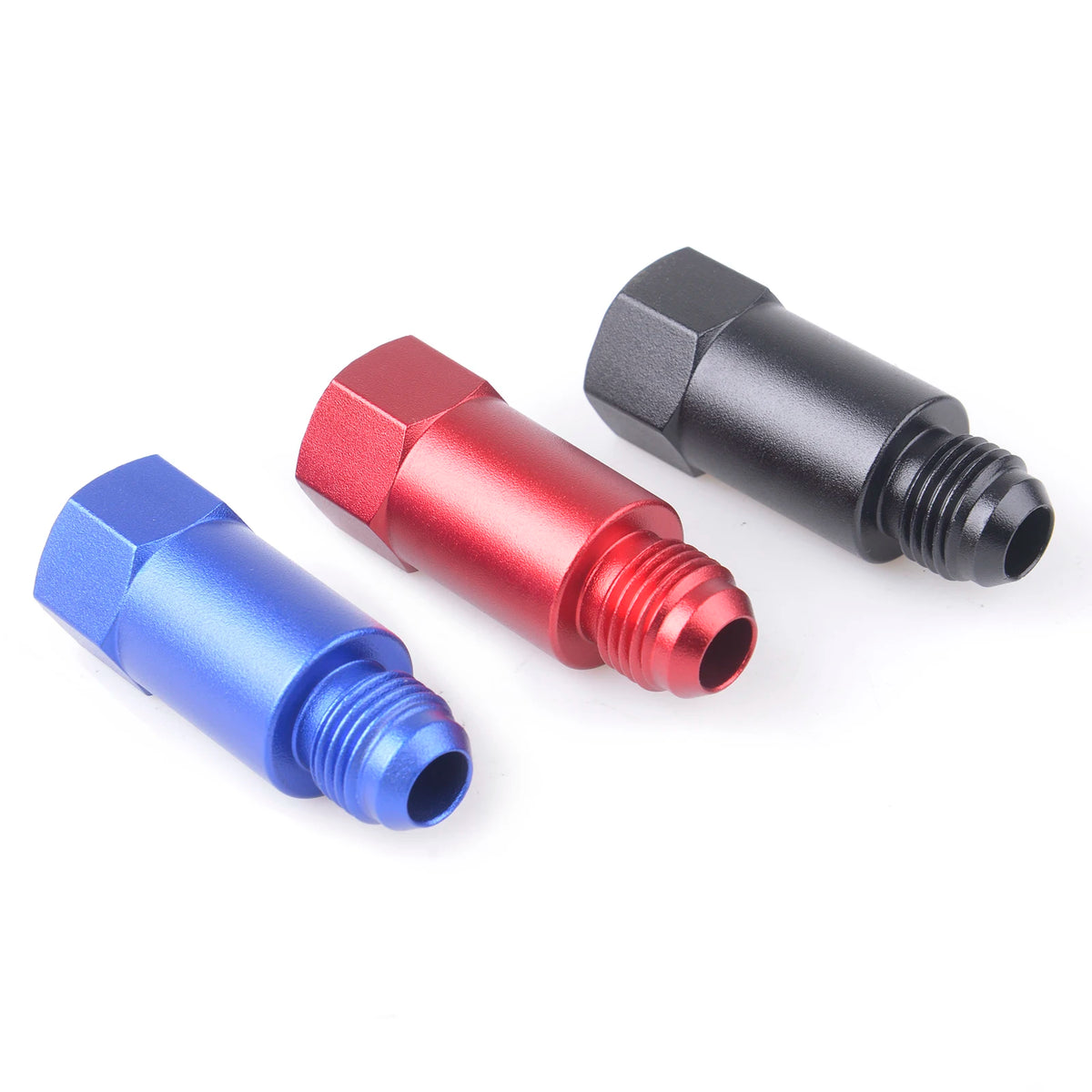 Inline Roll Over Check Valve 6AN Female to 6 AN Male Inline Fuel Cell Rollover Vent Valve Aluminum Adapter Fittings Tuck's Performance