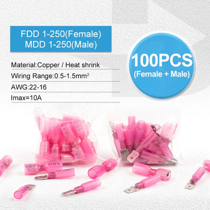 Heat Shrink Spade & Bullet Terminal Kit product view 20