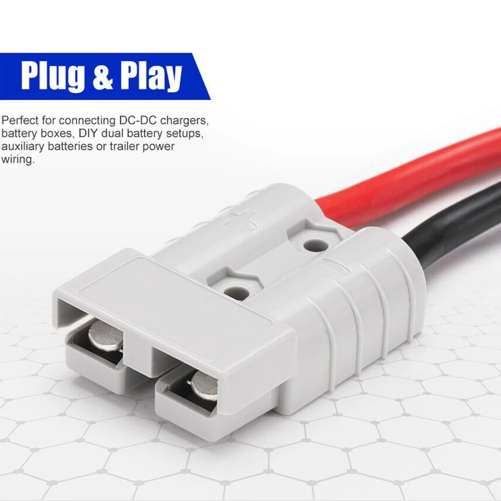 50A 12V Quick Connect Battery Cable Wiring Kit image 24