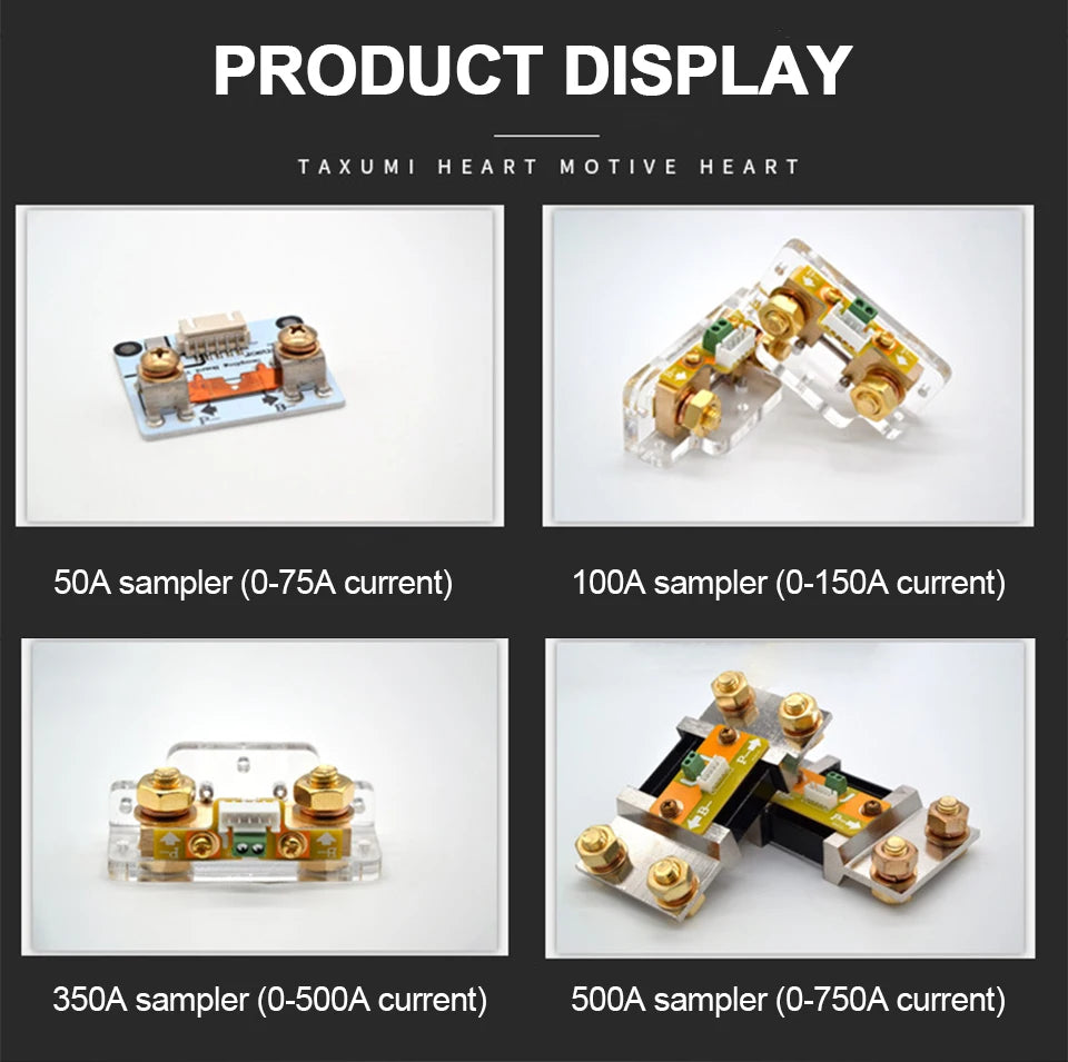TR16 DC 8-100V Battery Tester 50A 100A 350A Battery Capacity Tester Digital Waterproof Ammeter Voltmeter with Memory Function Tuck's Performance