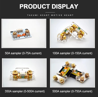 TR16 DC 8-100V Battery Tester 50A 100A 350A Battery Capacity Tester Digital Waterproof Ammeter Voltmeter with Memory Function Tuck's Performance