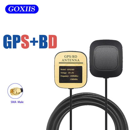 GPS BD Antenna 28dBi SMA  Fakra MFD2 RNS2 RNS 510 MFD3 RNS-E For VW Skoda For Benz For Audi A3/A4/A6 Tuck's Performance