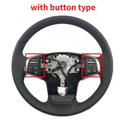 For Isuzu DMAX MUX Leather Steering Wheel Assembly With Audio Cruise Control Switch Tuck's Performance