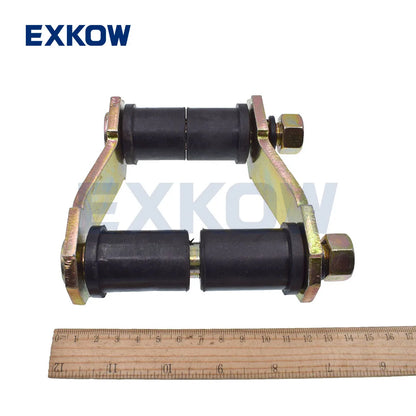 Shackle plates and bushes, Hilux LN167