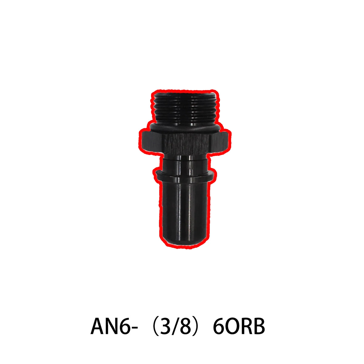 PTFE Quick Release AN Fittings -AN6-AN8-AN10-AN12-AN16 Swivel Fuel Hose End ORB Adapter For PTFE Hose Straight/45/90Degree Tuck's Performance