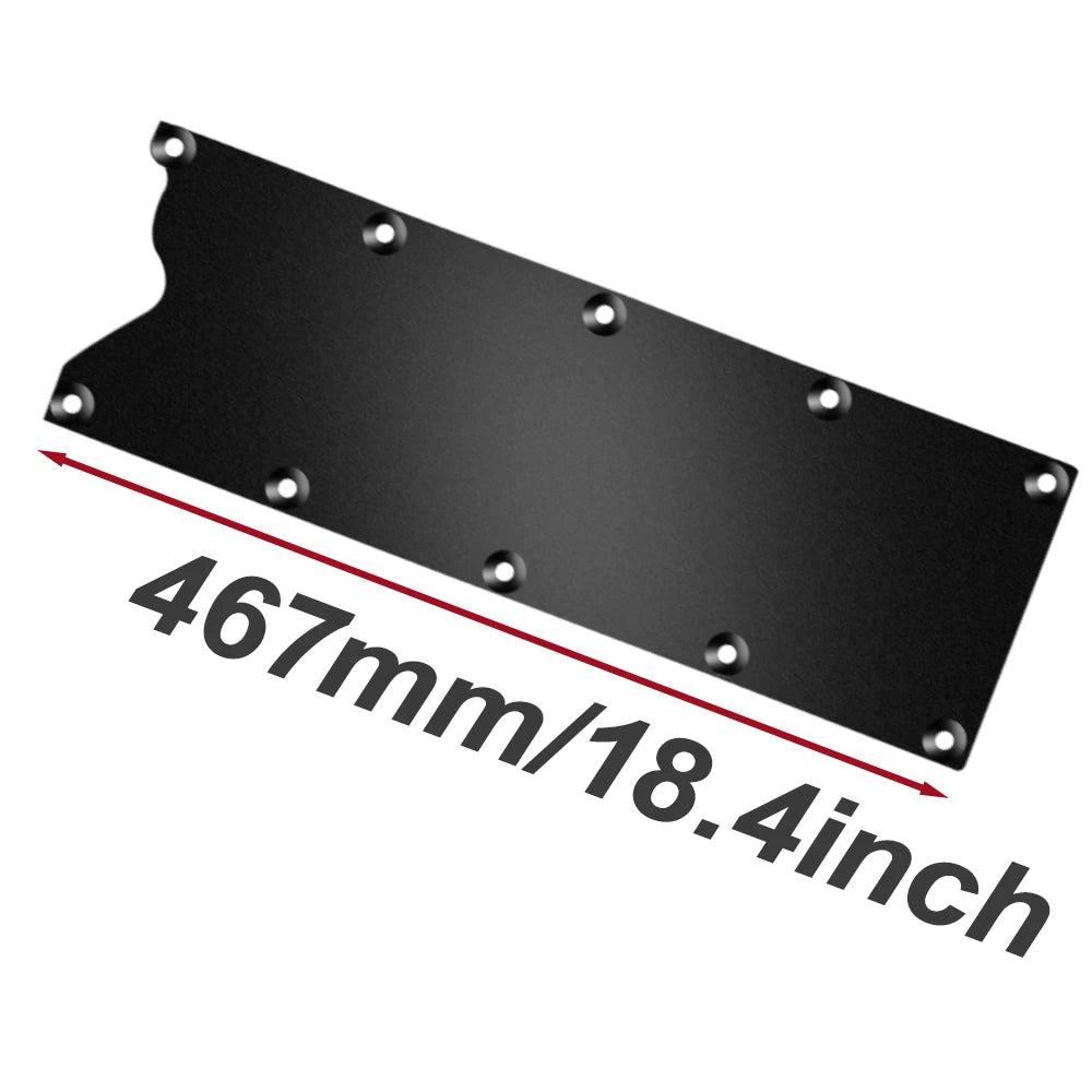 Engine Blocks Billet Valley Pan Cover Plate Cover Plate for LS Gen 3 Billet Aluminum LSX LS1 LM7 LR4 LQ4 LS6 L59 LQ9 LM4 L33 Tuck's Performance