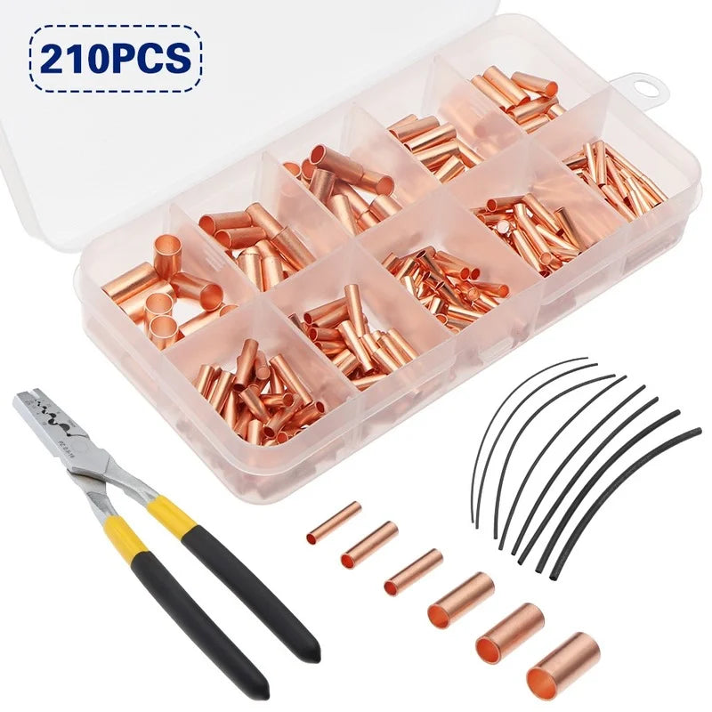 Copper Tube Terminal & Heat Shrink Ferrule Kit product view 5