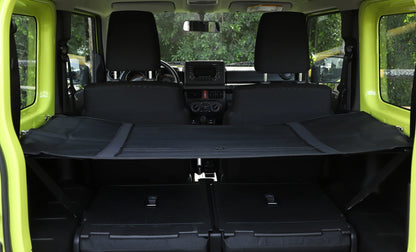 Jimny cargo curtain closed