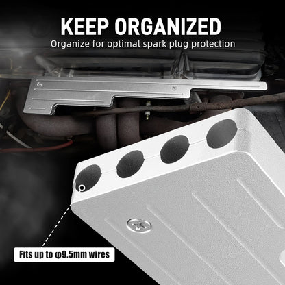 Spark Plug Wire Looms, Aluminium Lead Holders for Small Block and Big Block Chevy and Ford V8 Tucks Performance