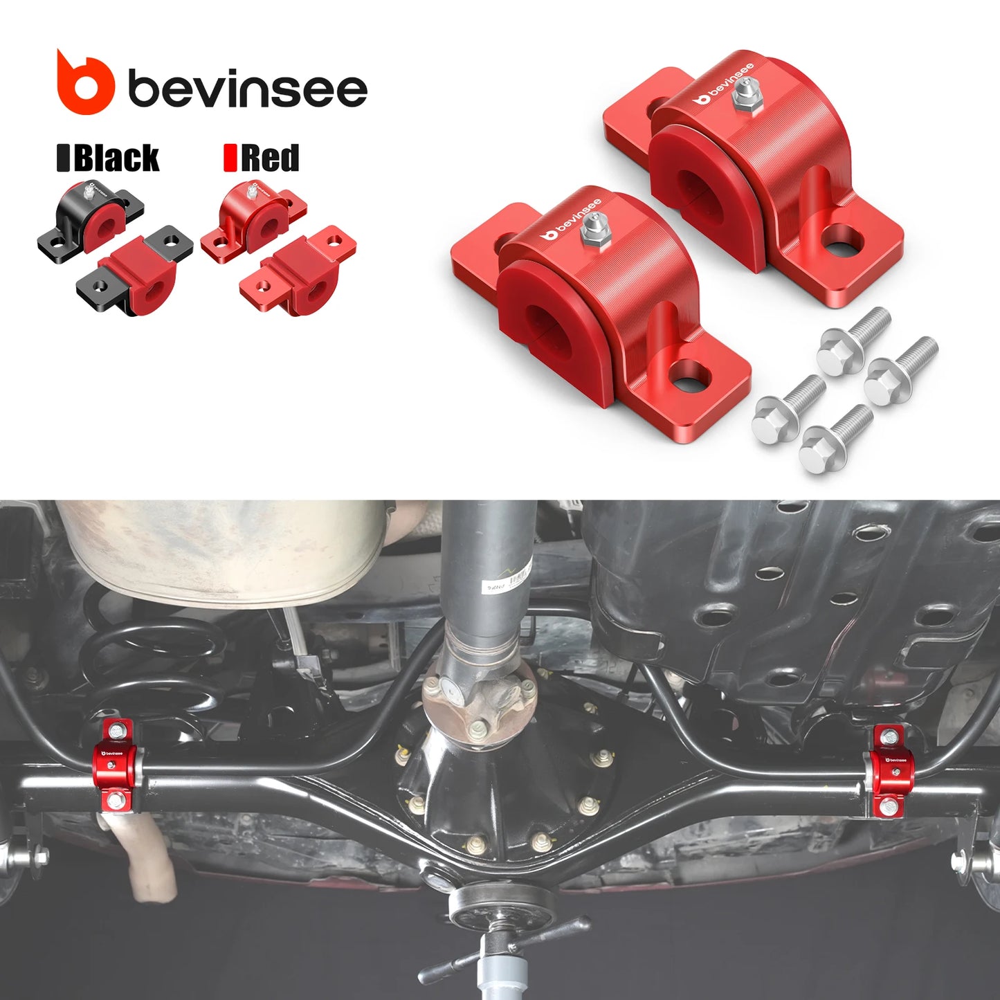 Alloy and polyurethane sway bar bush kit for Toyota 4Runner