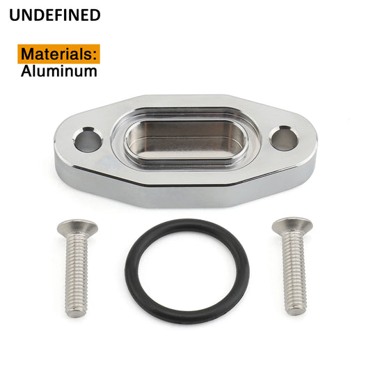 LS Oil Cooler Port Block Off Plate R5134, Oil Cooler Delete for GM LS1 LS2 LS3 LS6 5.3 5.7 6.0 Tucks Performance