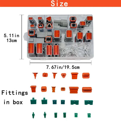 Deutsch-Style DT Connector Assortment 188/250pc product view 2