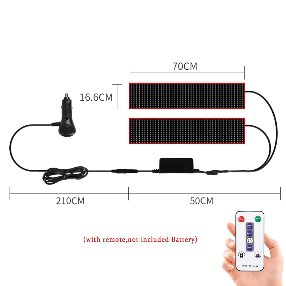 12V/24V RGB LED Pixel Display Panel product image 27