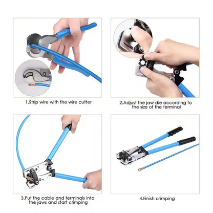 HX-50B Hex Cable Lug Crimping Tool 6-50mm² product view 3