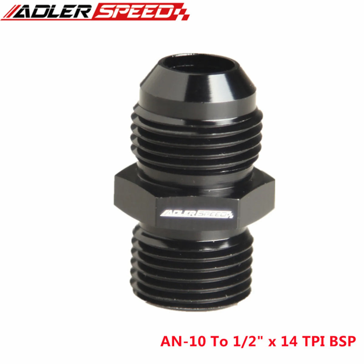 AN4 AN6 AN8 AN10 AN12 Male To 1/8" 1/4" 3/8" 1/2" 3/4" BSP BSPP Straight Adapter Tuck's Performance